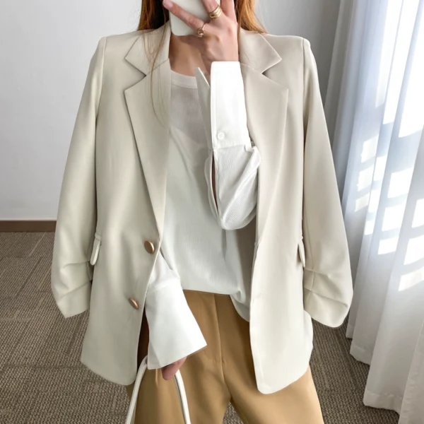 free threaded white t shirt for women, mid length patchwork shirt sleeves, autumn and winter velvet long sleeved inner layering top
