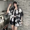 tie dye style shirt