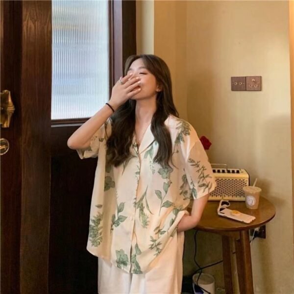 floral short sleeve blouse floral short sleeve blouse