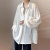 pleated blouse