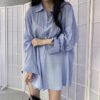 oversized button down boyfriend shirt